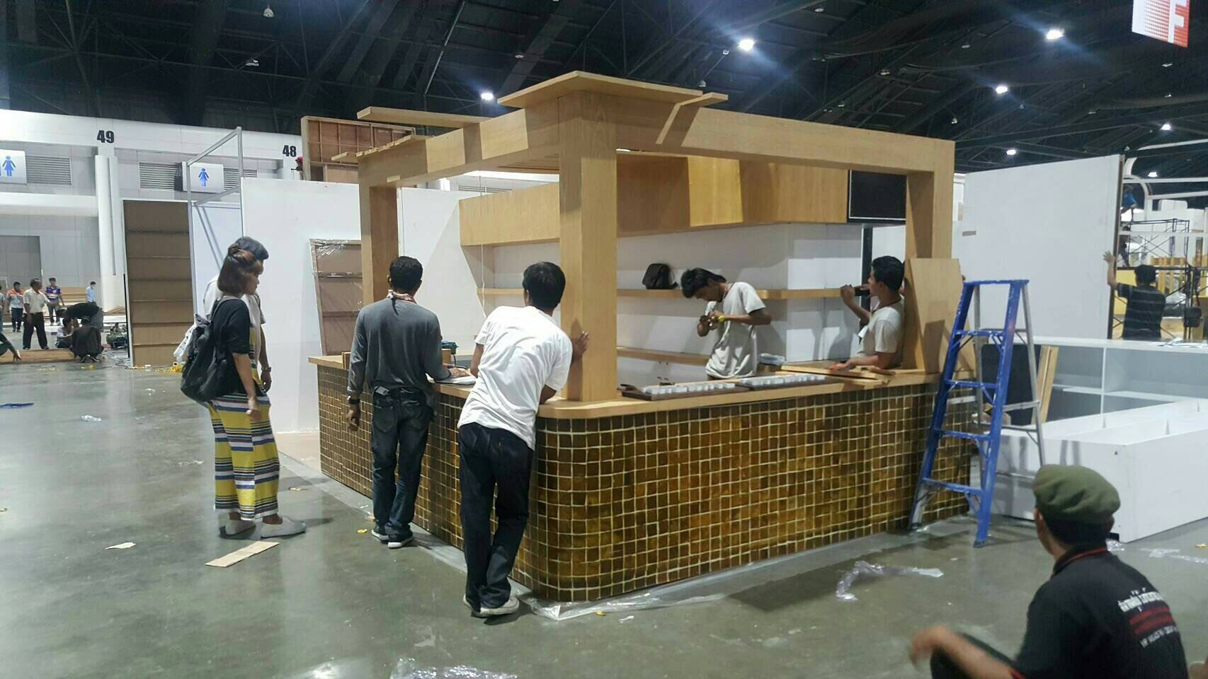 Production Asan service งาน Thaifex 2016