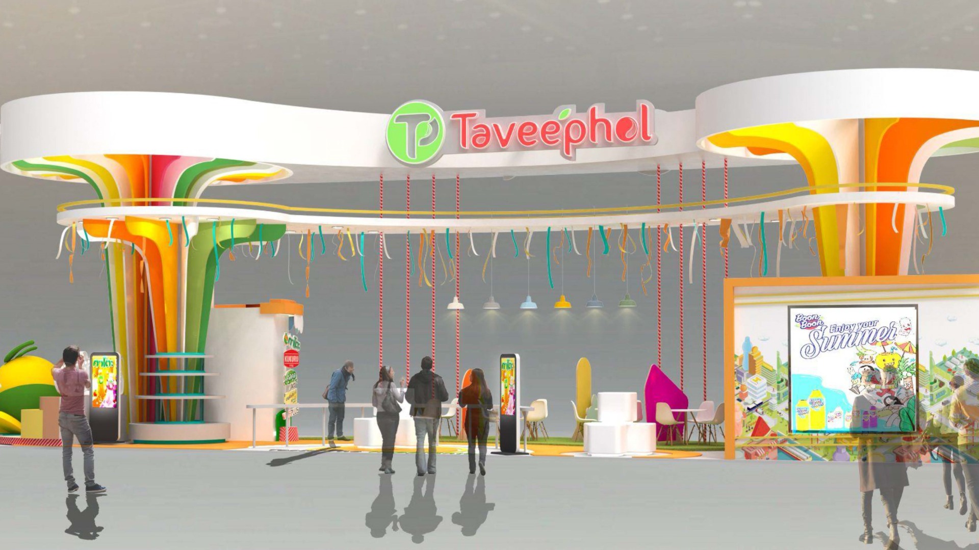 TAVEEPHOL BOOTH THAIFEX22